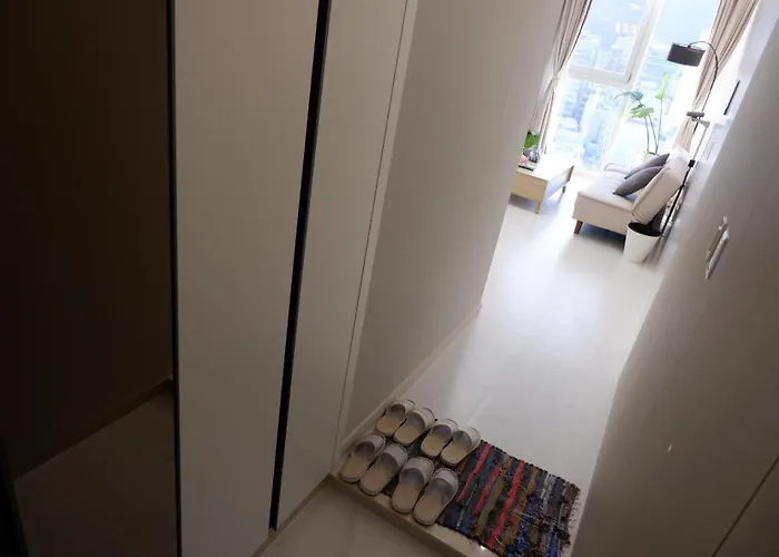 Apartment 엄마가 편한 광안리 30초 가족친화 신축 5인가족 육아용품 완비